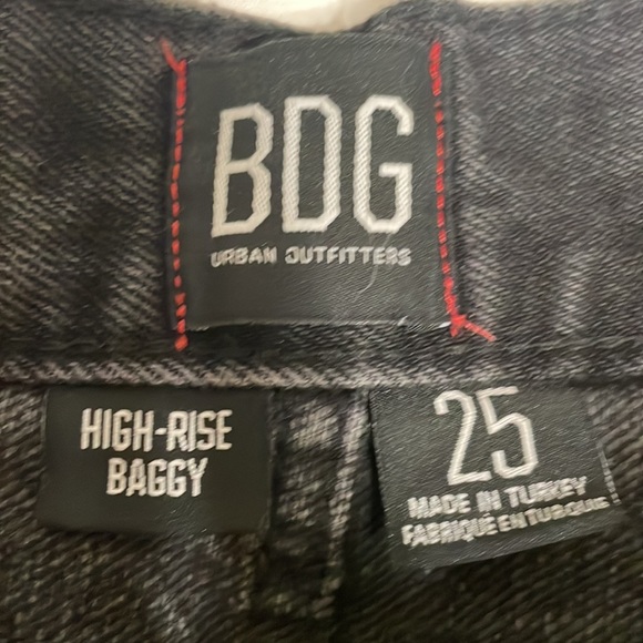 BDG Black High Rise Baggy Jeans - Picture 6 of 6